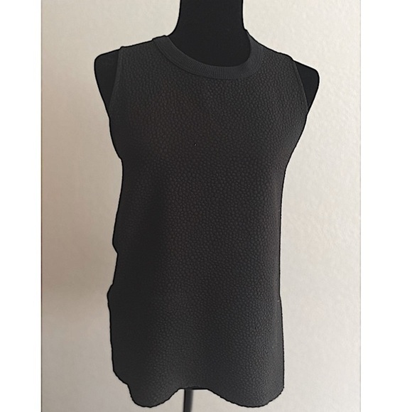 Zara trafaluc sleeveless black blouse Small - Picture 2 of 7